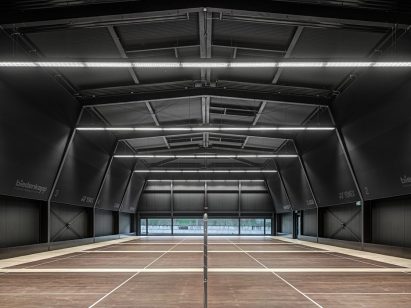 Badminton Hall Langnau by Jan Henrik Hansen Architects