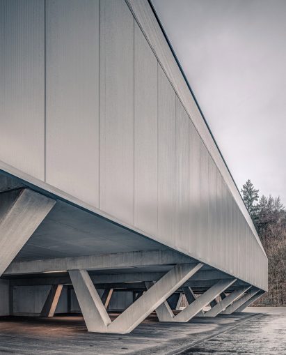Badminton Hall Langnau by Jan Henrik Hansen Architects
