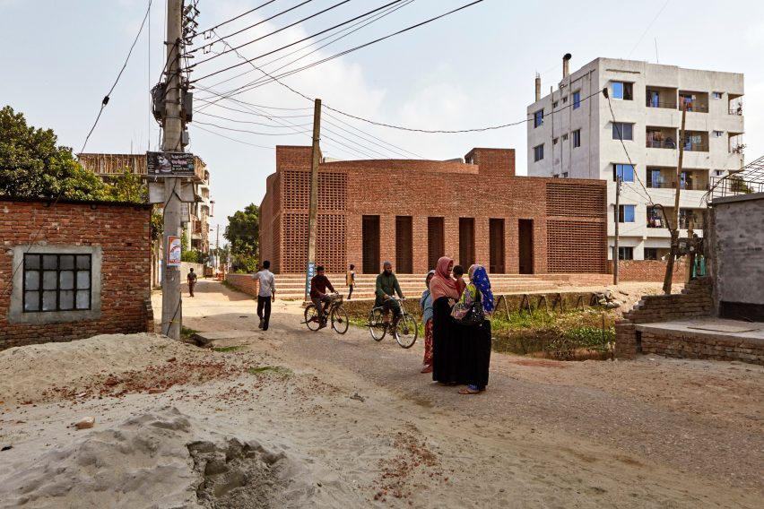 Bait Ur Rouf Mosque, Dhaka, Bangladesh by Marina Tabassum