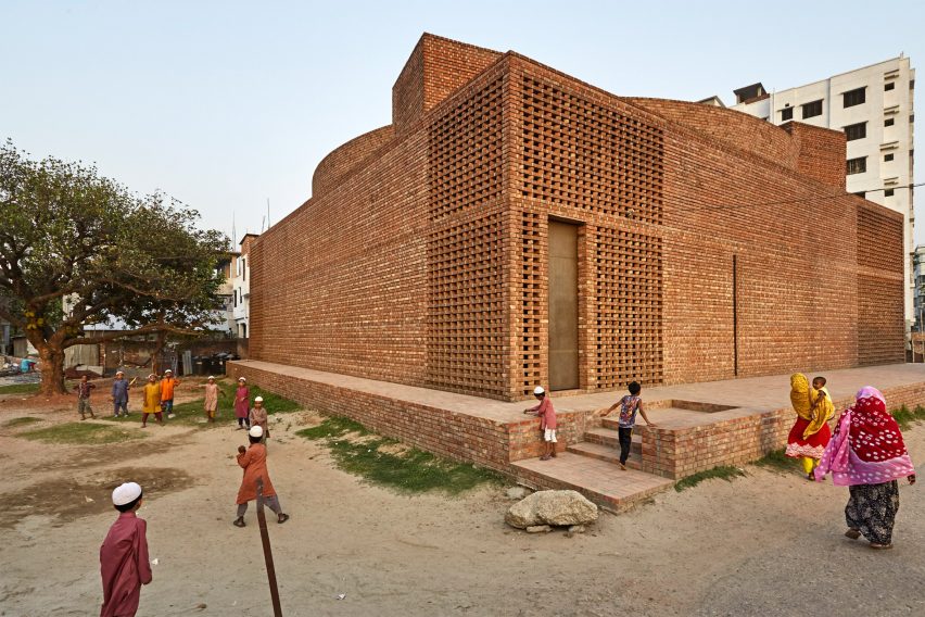 Bait Ur Rouf Mosque, Dhaka, Bangladesh by Marina Tabassum