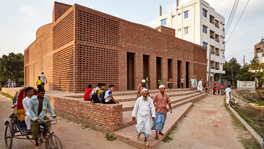 Bait Ur Rouf Mosque, Dhaka, Bangladesh by Marina Tabassum