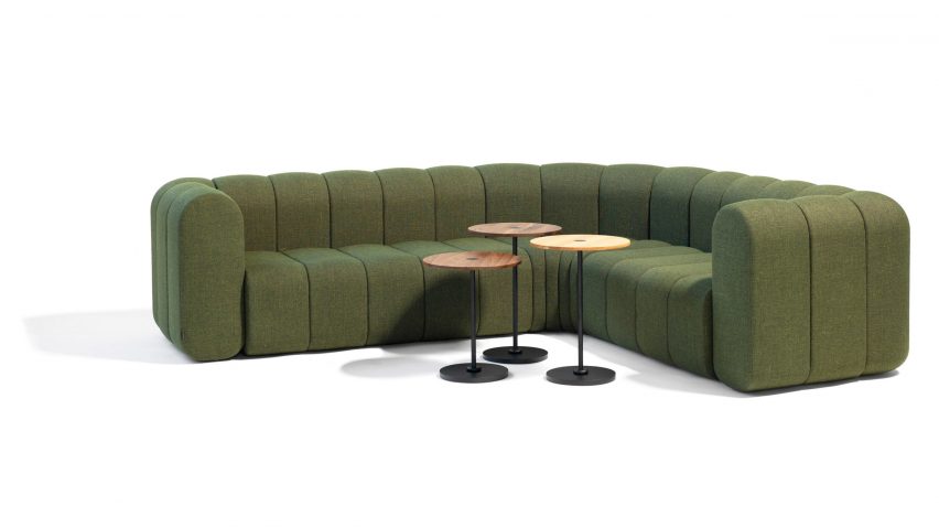 Blå Station’s modular Bob sofa offers “almost unlimited options”