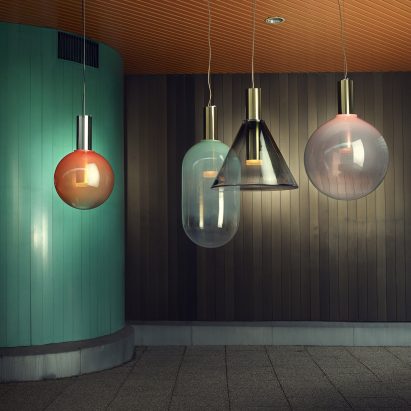 Bomma unveils glass lighting collection by six Czech designers