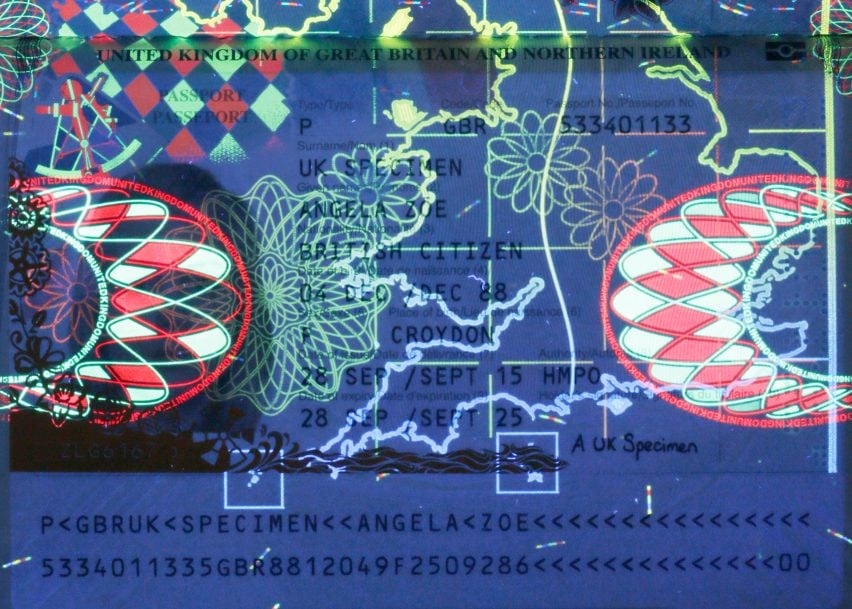 British passport design makes national identity