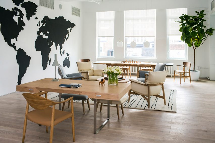 Carl Hansen & Son's New York showroom
