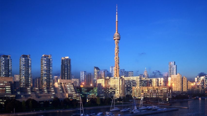 CN Tower reimagined by Quadrangle