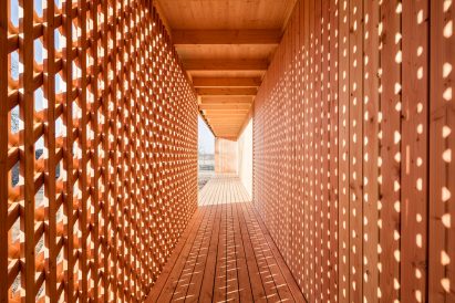 Community Centre in the Refugee Camp Spinelli Mannheim, Germany by Design build