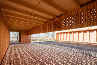 Community Centre in the Refugee Camp Spinelli Mannheim, Germany by Design build