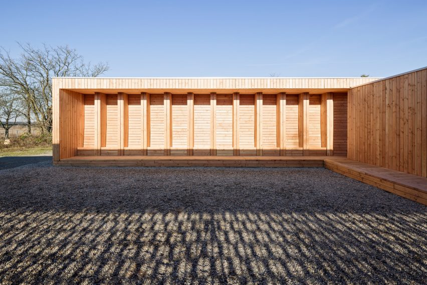 Community Centre in the Refugee Camp Spinelli Mannheim, Germany by Design build