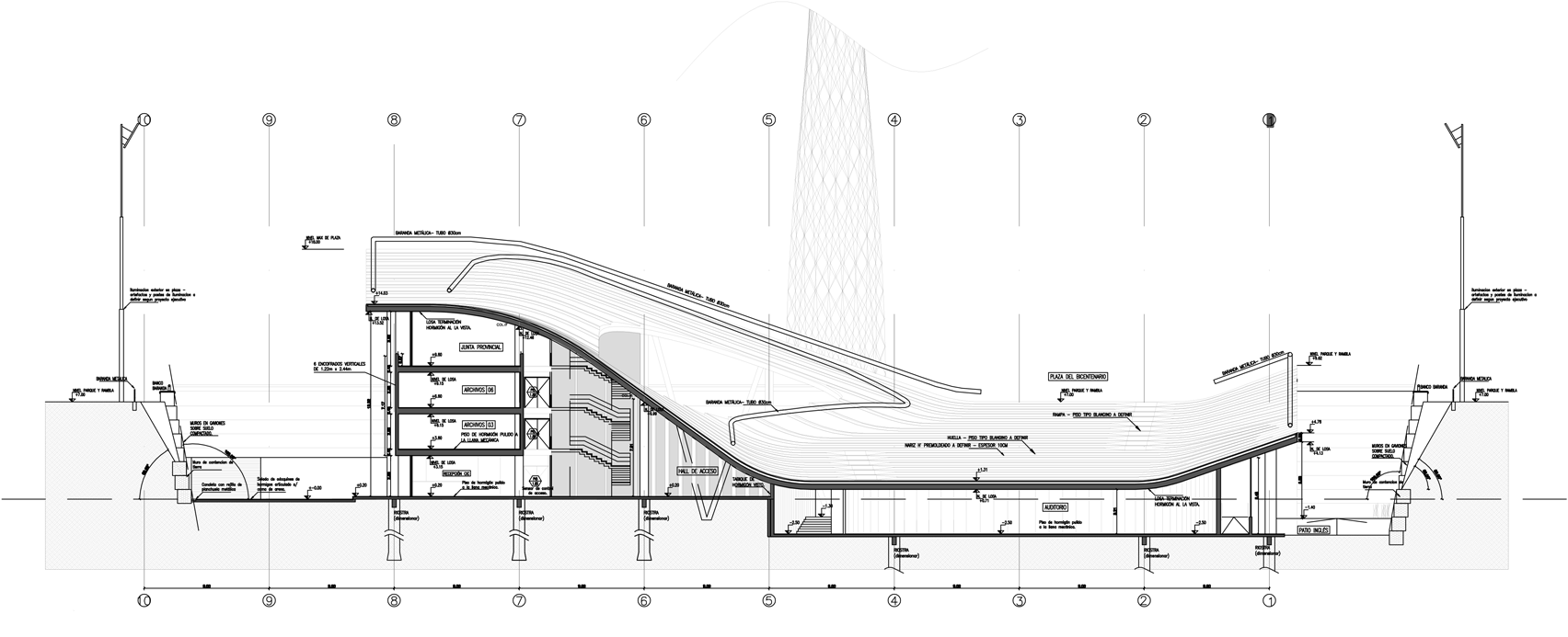 Córdoba Province Interpretation Centre by Architect Andrés Caparroz
