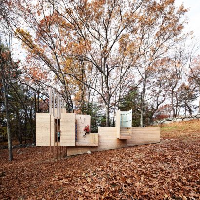 Matter Design’s architectural play equipment encourages kids to crawl, jump and fly