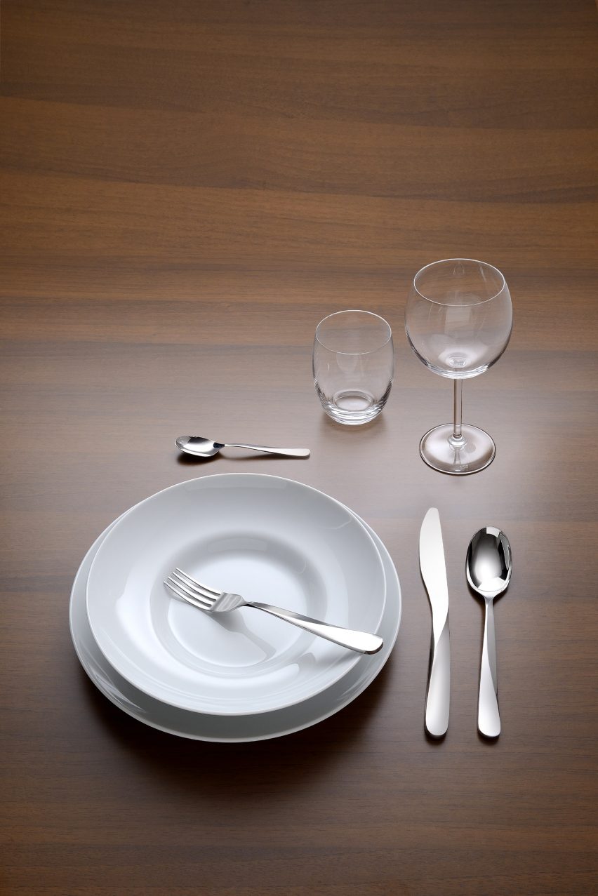 Giro cutlery by UNStudio for Alessi