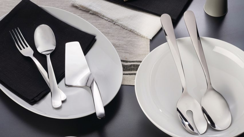 UNStudio designs twisting cutlery set for Alessi