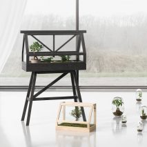 Atelier 2+ designs miniature greenhouse for indoor gardeners