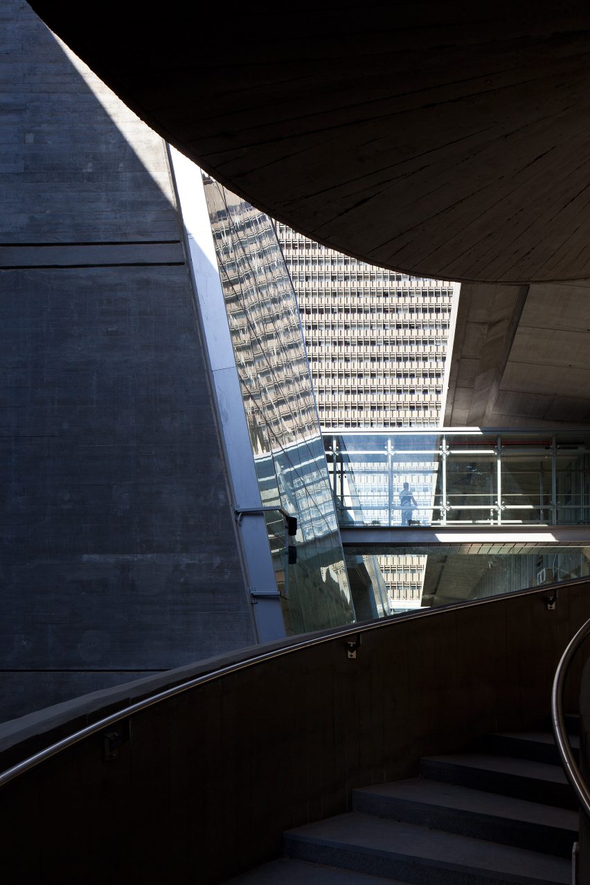 Haifa University Library by Oscar Niemeyer