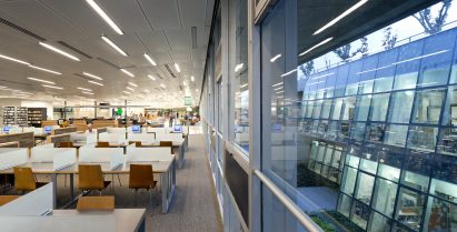 Haifa University Library by Oscar Niemeyer