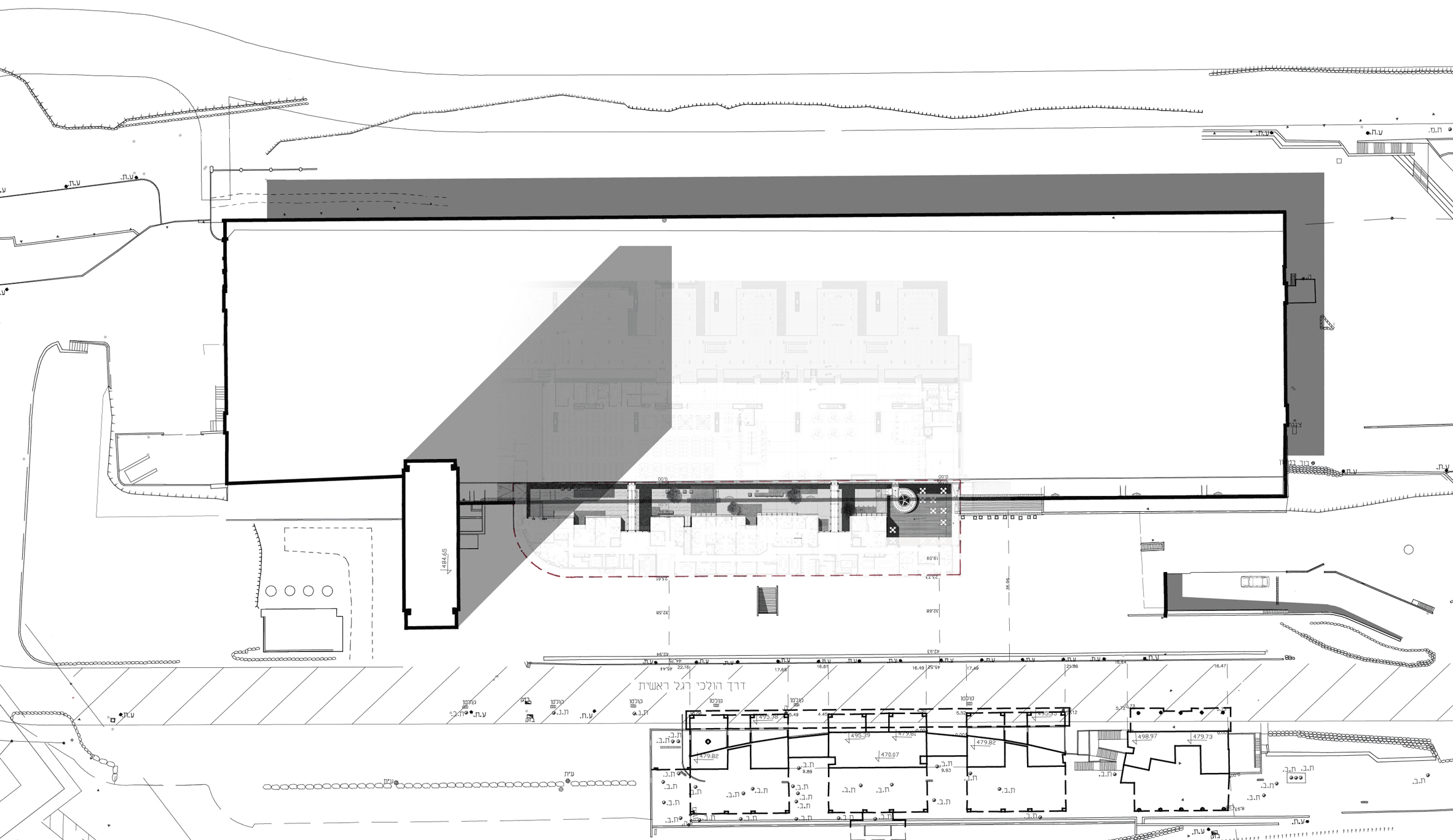 Haifa University Library by Oscar Niemeyer