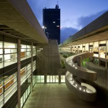 Haifa University Library by Oscar Niemeyer