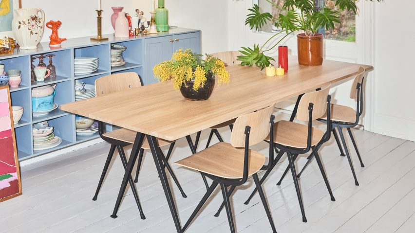 Hay reissues mid-century chair and table designed by Gerrit Rietveld’s son