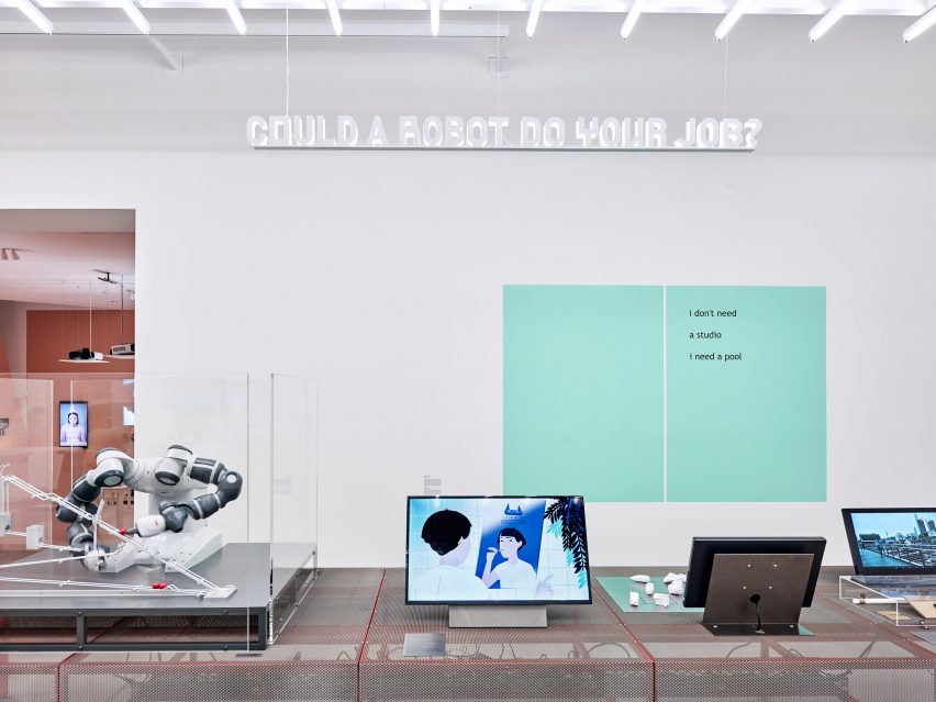 Hello Robot exhibition