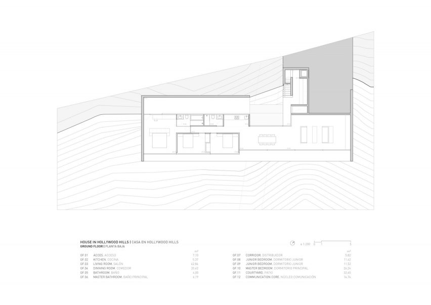 House in Hollywood Hills by Fran Silvestre Arquitectos