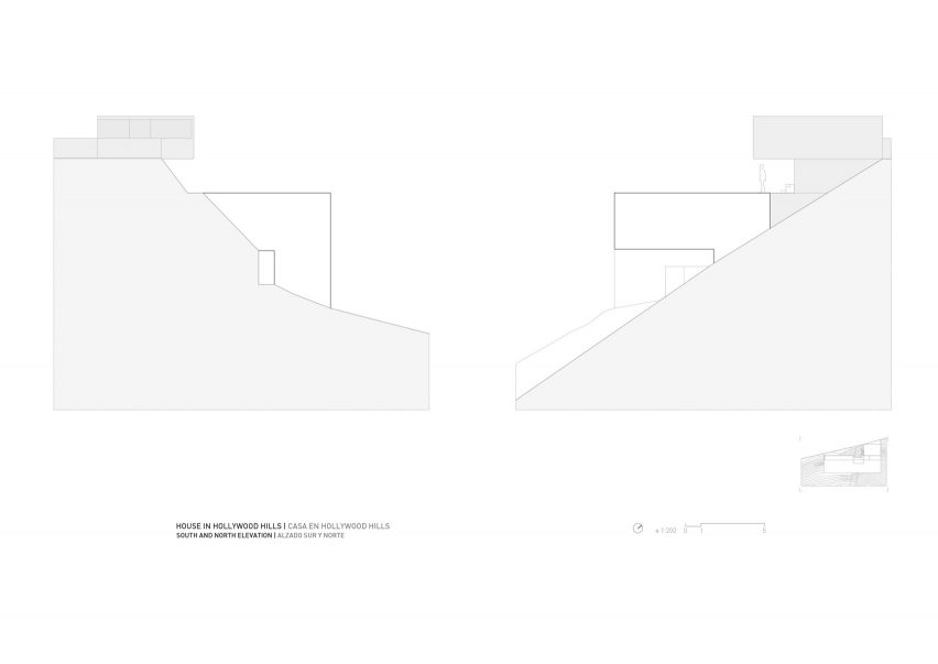 House in Hollywood Hills by Fran Silvestre Arquitectos