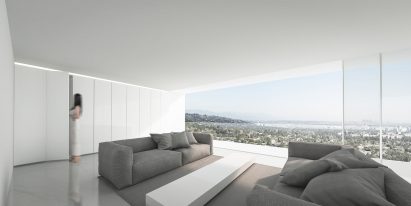 House in Hollywood Hills by Fran Silvestre Arquitectos