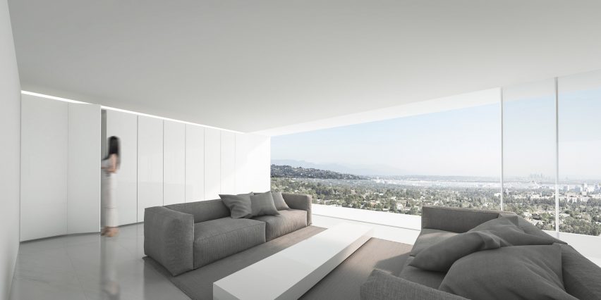 House in Hollywood Hills by Fran Silvestre Arquitectos