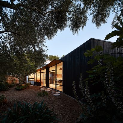 Black house in Melbourne provides sanctuary for sleeping-disorder sufferer