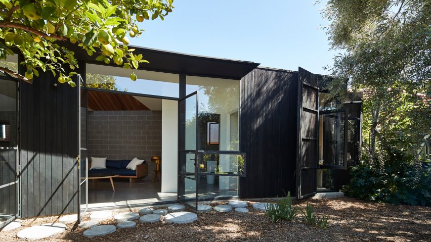 Black house in Melbourne provides sanctuary for sleeping-disorder sufferer