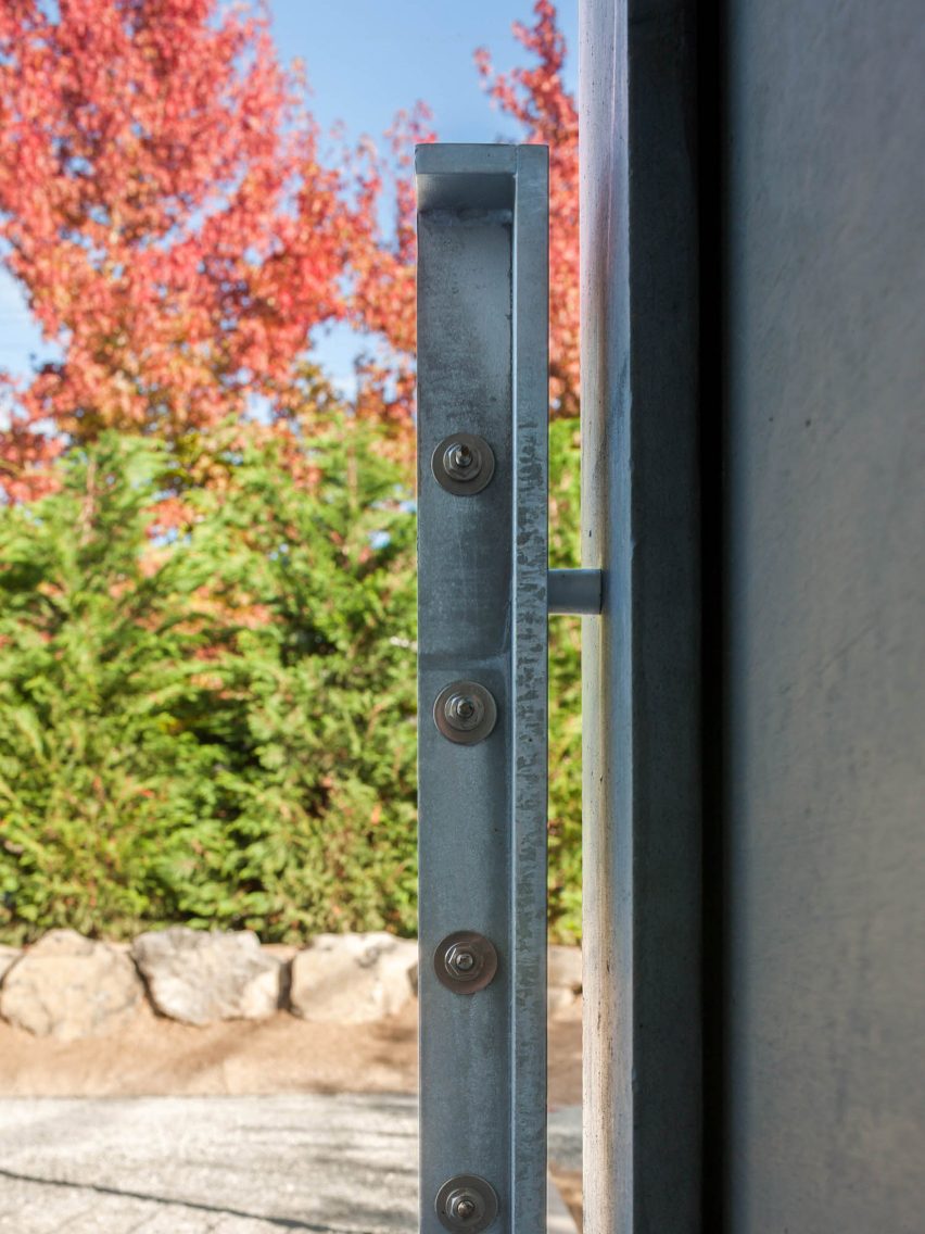 Metal work detail Junsei House by Suyama Peterson Deguchi