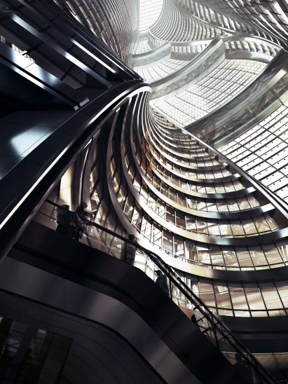 Leeza Soho by Zaha Hadid Architects