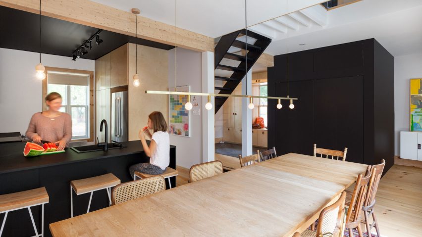 Mélissa Ohnona preserves nicks and scratches during revamp of century-old Montreal home
