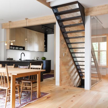 Mélissa Ohnona preserves nicks and scratches during revamp of century-old Montreal home