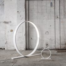 Timo Niskanen designs giant looping LED light for Himmee