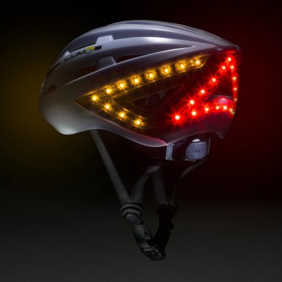 Lumos smart bike helmet incorporates brake lights and indicators
