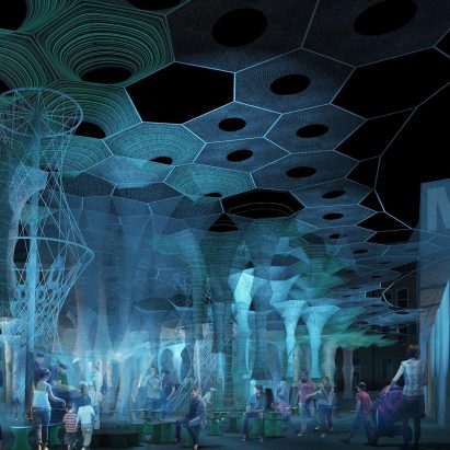 Jenny Sabin to create robotically knitted canopy for MoMA PS1 Young Architects Program 2017