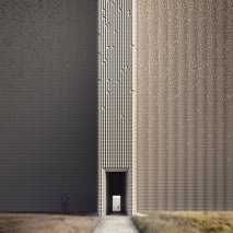This week’s Dezeen Mail features a wedged-brick monument and a self-designed skinny house