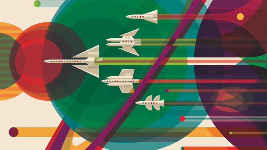 Dezeen’s new Pinterest board explores design for space travel