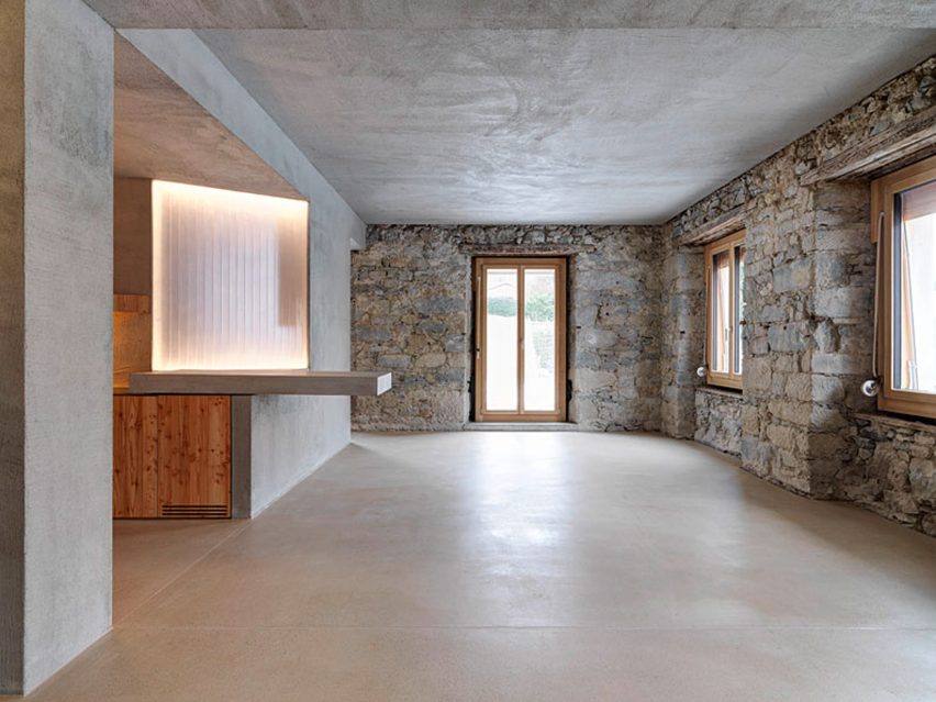 Natural Stone Wall by Gus Wustemann