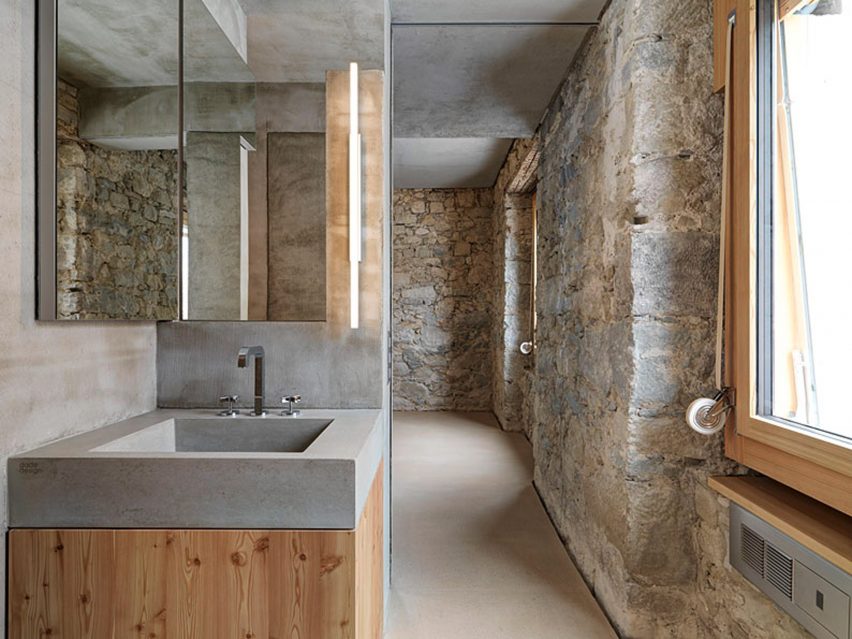 Natural Stone Wall by Gus Wustemann