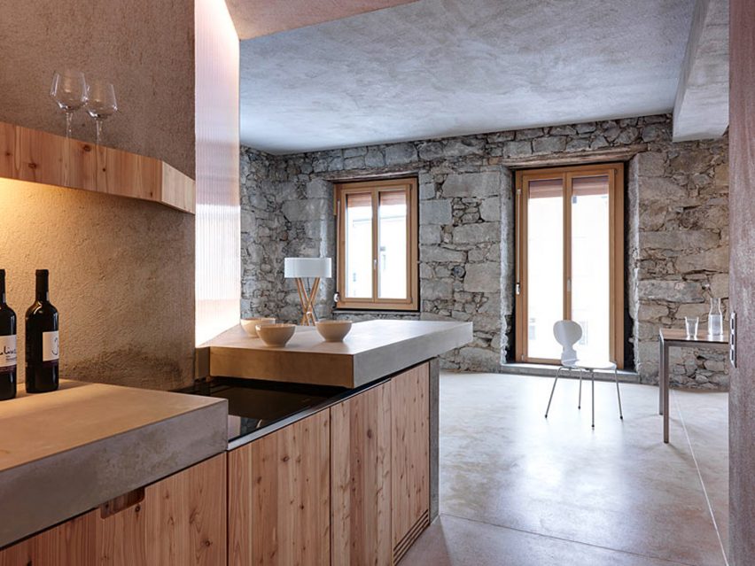 Natural Stone Wall by Gus Wustemann