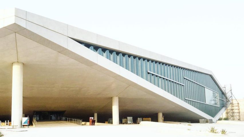 OMA’s Qatar National Library nears completion in Doha