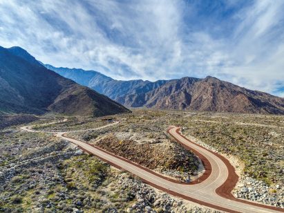 Development site Al Beadle home realized in Palm Springs Chino Canyon