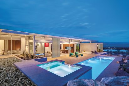 Palm Springs Chino Canyon home by Lance O'Donnell of o2 Architecture