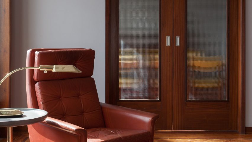 Atelier In Vitro creates retro interiors for three apartments in 1940s Porto building