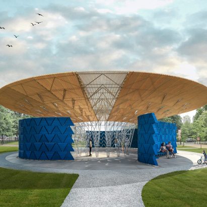 Diébédo Francis Kéré reveals tree-inspired design for Serpentine Pavilion 2017