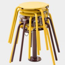 Thomas Bernstrand’s coin-operated Share Stool is an alternative to fixed street furniture