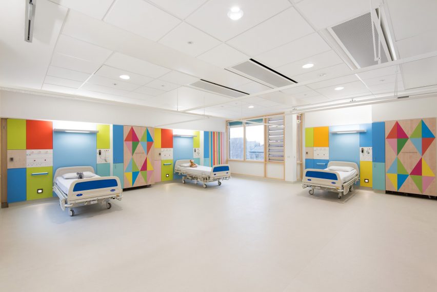 Sheffield Children's Hospital by Morag Myerscough
