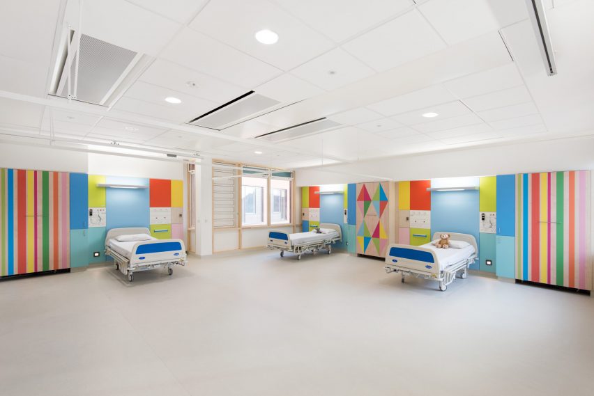Sheffield Children's Hospital by Morag Myerscough